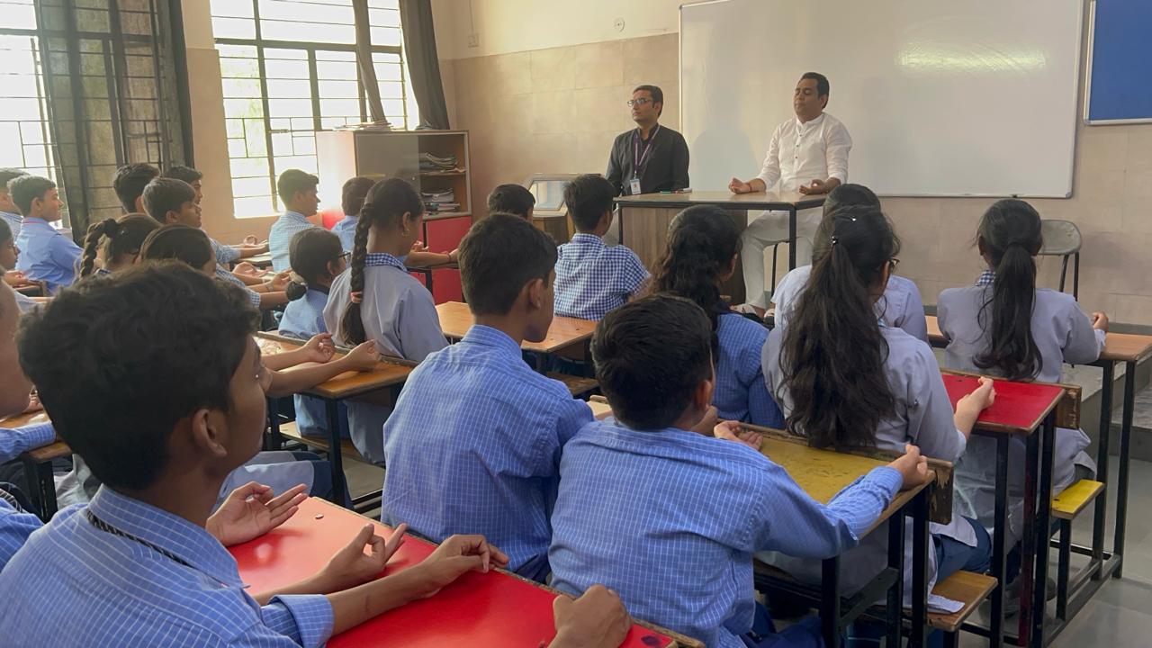 Meditation Program at Mayo International School